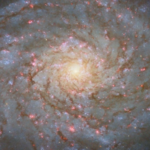 La galaxia espiral NGC 4689 capturada por el Telescopio Espacial Hubble, ubicada a 54 millones de años luz en la constelación de Coma Berenices.
