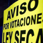 Aviso oficial de Ley Seca en Chihuahua, publicado el 25 de mayo, prohibiendo la venta de alcohol desde el 1 de junio a las 17:00 hasta el 2 de junio a las 23:59. La medida busca garantizar la seguridad y orden durante las elecciones federales y locales.