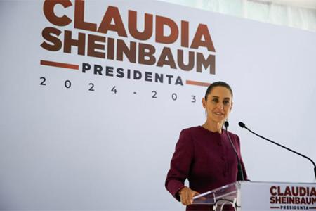 Claudia Sheinbaum presenta a los primeros seis miembros de su gabinete. Compromiso con la Cuarta Transformación y el humanismo mexicano.