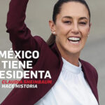 Claudia Sheinbaum celebra su triunfo histórico como la primera mujer presidenta de México, respaldada por una masiva participación ciudadana en las elecciones del 2 de junio.