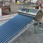 Kit de calentadores solares Era de 12 tubos disponibles en el programa "Campo Sostenible" de Nuevo Casas Grandes.