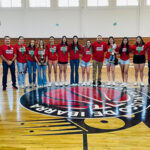 Las campeonas nacionales del CBTa 112 de básquetbol femenil, junto al Alcalde de Casas Grandes, reciben reconocimiento por su destacada participación en los Juegos Nacionales de la DGETAyCM en Puebla, junio de 2024.