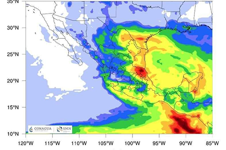 Protección Civil advierte lluvias por ciclón Alberto en Chihuahua. Precipitaciones entre 25 y 50 mm afectarán varias regiones del estado.