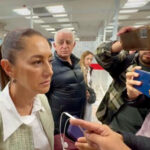 Claudia Sheinbaum Pardo, presidenta electa de México, en conferencia en Zacatecas, responde al discurso de Donald Trump sobre la construcción del muro fronterizo.