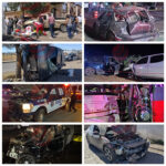 Accidente automovilístico en Nuevo Casas Grandes, destacando la urgencia de mejorar la seguridad vial tras 13 muertes en 15 meses.