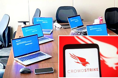 Pantallazo azul de la muerte afecta a sistemas Windows a nivel mundial el 19 de julio de 2024. CrowdStrike, empresa de seguridad informática, es identificada como la responsable debido a un defecto en una actualización.