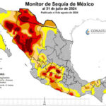 Chihuahua capital enfrenta una sequía excepcional, mientras Juárez sufre sequía extrema según Conagua.