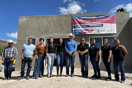 Inaugurada nueva guardería en LeBaron, Galeana, con una inversión de 3 mdp, ofreciendo un entorno seguro para niños mientras sus padres trabajan.