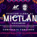 Celebra el Día de Muertos en Casas Grandes participando en el concurso de Catrinas Gigantes organizado por UT Paquimé y el municipio.