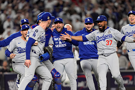 Los Ángeles se corona campeón de Serie Mundial al derrotar 7-6 a los Yanquis en una remontada histórica; Dodgers ganan su octavo título.