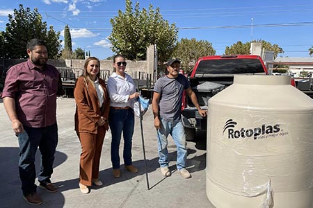 Gobierno de Nuevo Casas Grandes entrega apoyos del programa Campo Sostenible, beneficiando a productores del sector primario.