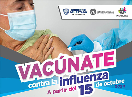 Óscar Aguirre invita a la población vulnerable a vacunarse contra la influenza estacional antes del invierno.