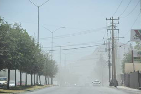 Pronóstico del clima en Chihuahua para hoy: ambiente frío en la mañana, templado en la tarde, sin lluvias, con vientos fuertes y posibles tolvaneras.