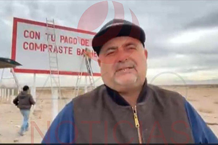 Julián LeBaron denuncia el mal estado de las carreteras en NCG y Galeana. Considera tomar aduanas para exigir que las autoridades utilicen los recursos para repararlas.