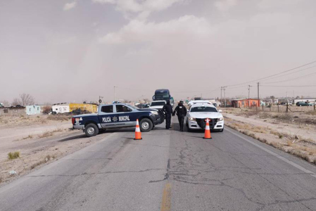 CEPC advierte por nieve y congelamiento en la carretera Janos-Agua Prieta. Autoridades listas para cerrar el tramo Puerto San Luis si es necesario.