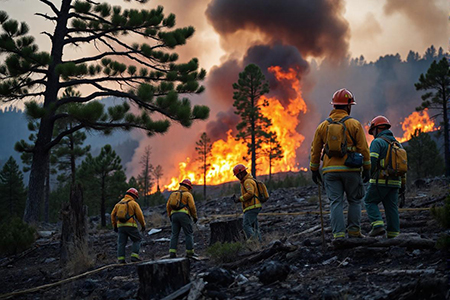 Conafor reporta control total de un incendio en Santa Anita y avance del 90% en Ocoviachi, Chihuahua, afectando en total 19 hectáreas forestales.