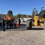 La presidenta de Nuevo Casas Grandes, Edith Escárcega, inicia la pavimentación de la calle 2 de abril, obra en tres etapas con una inversión cercana a 5 mdp.