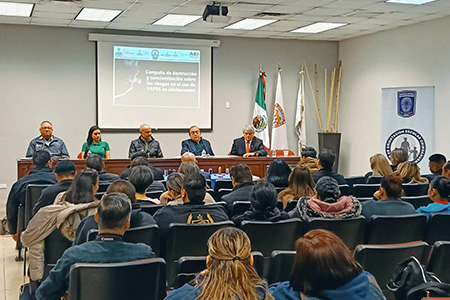 La Fiscalía General del Estado de Chihuahua lanza una campaña de recolección y destrucción de vapeadores en escuelas. Se busca concientizar a estudiantes sobre los riesgos de estos dispositivos y prevenir adicciones.