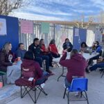 Maestros federales en Chihuahua y a nivel nacional realizan paro laboral contra la Reforma a la Ley del ISSSTE. Exigen proteger sus derechos laborales y prestaciones.