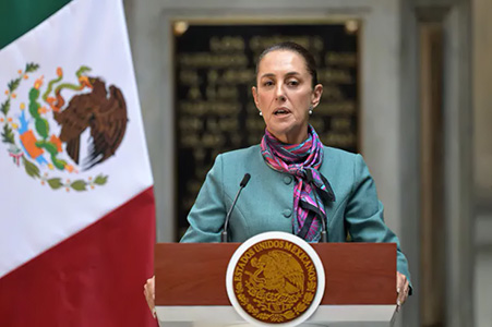 La presidenta de México, Claudia Sheinbaum, ha amenazado con acciones legales contra Google por cambiar el nombre del Golfo de México a "Golfo de América" en Google Maps para usuarios estadounidenses.