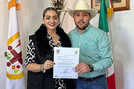 Priscila Acosta Villalpando ha sido nombrada Secretaria del Ayuntamiento de Casas Grandes por el Presidente Municipal, Roberto Lucero Galaz.