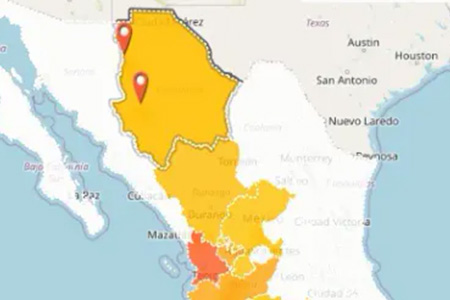 Chihuahua reporta dos incendios forestales activos en Madera y Bocoyna. La Conafor informa sobre 8 hectáreas afectadas y pide reportar emergencias al 9-1-1 o al 800 737 00 00.