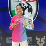 Victoria Pérez, karateca de Nuevo Casas Grandes, obtuvo tercer lugar en Kumité y Kata en el Torneo Internacional LPK México en Mazatlán.