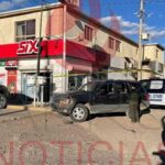 Autoridades aseguraron un vehículo Jeep Cherokee abandonado en Nuevo Casas Grandes. Presentaba impactos de bala y rastros de sangre en su interior.