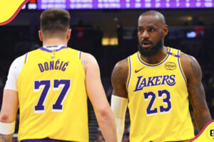 Lakers ganan 106-102 a Clippers en el clásico de Los Angeles. Luka Doncic anotó 31 puntos y LeBron James sumó 28 para liderar la victoria.