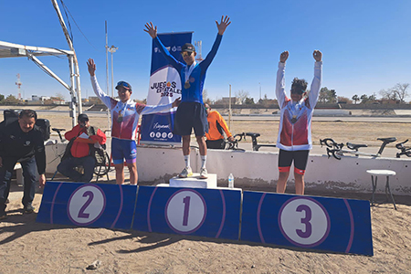 Nuevo Casas Grandes demuestra su fuerza en ciclismo estatal. Jóvenes obtienen destacados resultados en Selectivo Estatal CONADE.