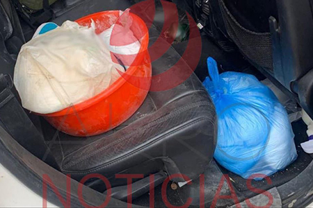 Autoridades aseguraron droga valuada en 2.4 millones de pesos tras enfrentamiento en El Rucio, Casas Grandes. Reportan un muerto y un detenido.